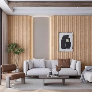 1″ Half-Round White Ash Tambour Wood Panels