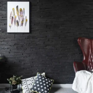 Dark Graphite 3D Wall Panels