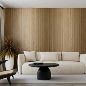 White Ash Fluted Wood Panels (N Shape)